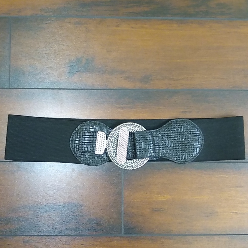 Wide Black Belt